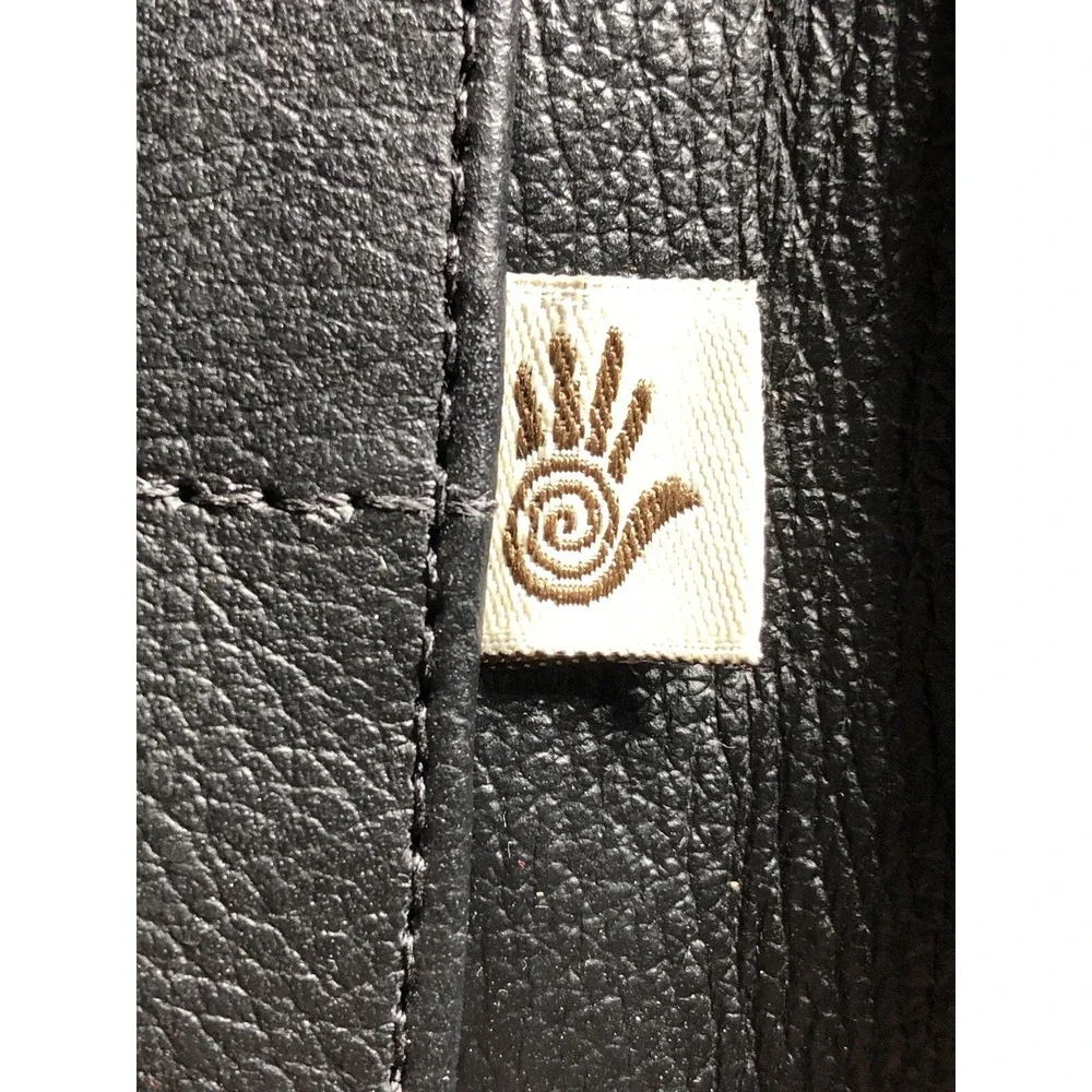 Vintage Y2K Floral Embroidered Leather Shoulder Bag & Wallet Boho Purse Set - Picture 15 of 16